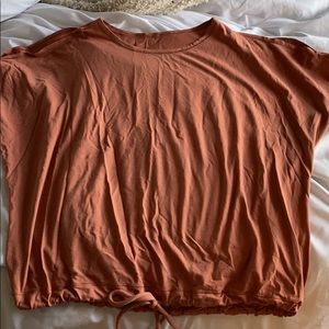 Lululemon Burnt Orange T-shirt